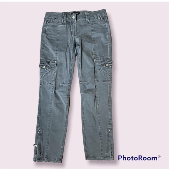 Grey Cargo Pants size 4 - Picture 1 of 11